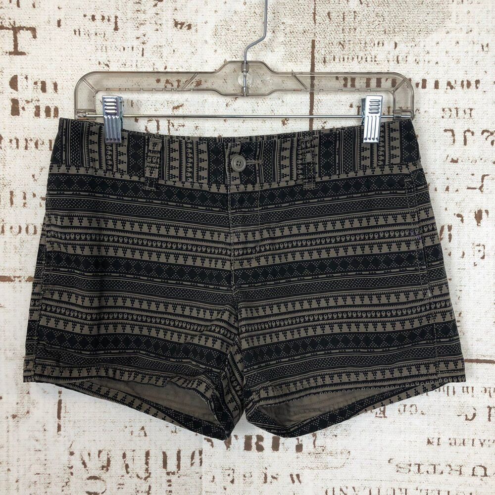 Gap Twill Tribal Print Short Shorts